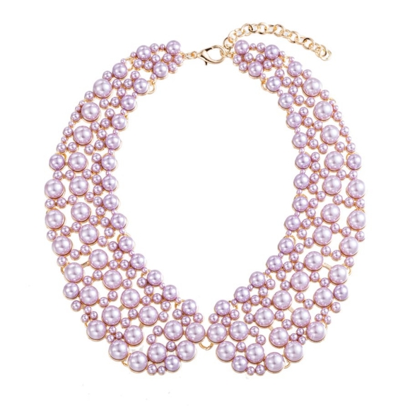 eye candy Jewelry Eye Candy Lavender Pearl Necklace Poshmark